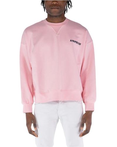 A PAPER KID Sweatshirts - Pink