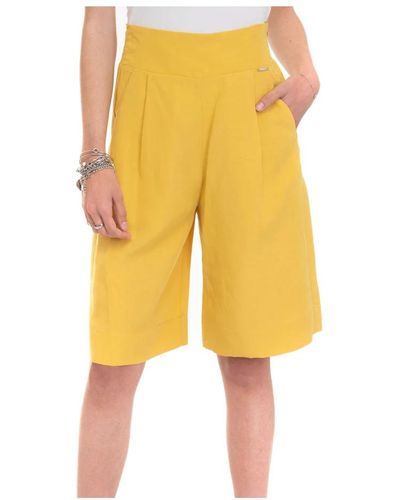 Liu Jo Casual Shorts - Yellow