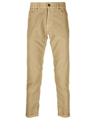 PT01 Pantaloni in velluto a coste - sabbia - Neutro