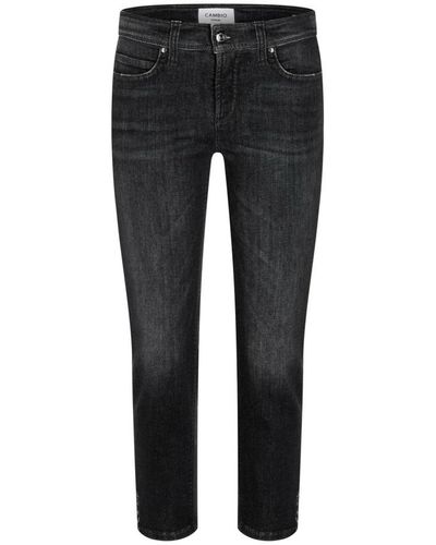 Cambio Slim-Fit Jeans - Black