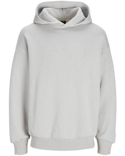 Jack & Jones Weicher oversize hoodie sweatshirt - Grau