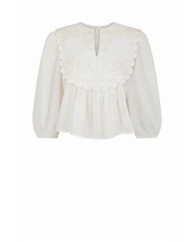 Manoush Blouses & shirts > blouses - Blanc