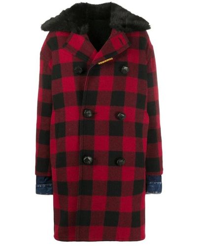 DSquared² Coats - Rosso