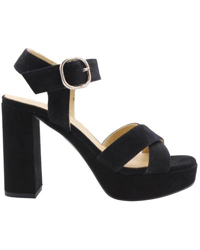 CTWLK Shoes > sandals > high heel sandals - Noir