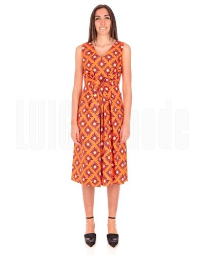 Aspesi Dresses > day dresses > maxi dresses - Orange