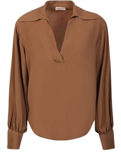 Blanca Vita Blouses & shirts > blouses - Marron