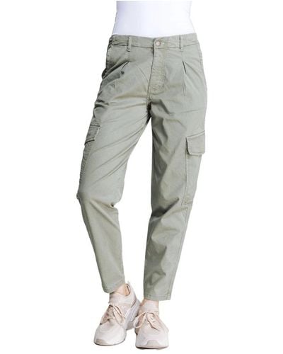 Zhrill Trousers > tapered trousers - Gris