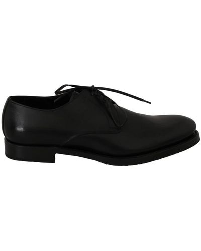Dolce & Gabbana Leather derby formal shoes - Nero