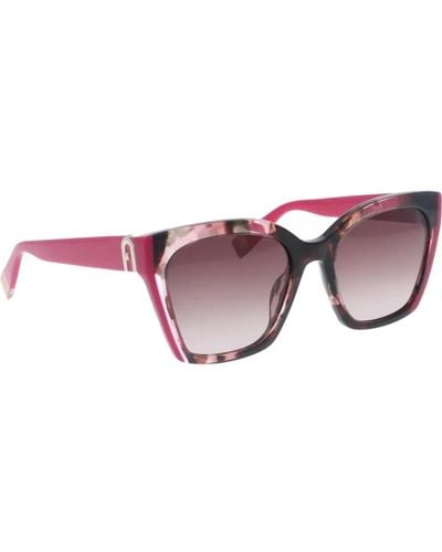 Furla Ikono sonnenbrille mit gläsern - Pink