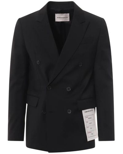 Amaranto Jackets > blazers - Noir