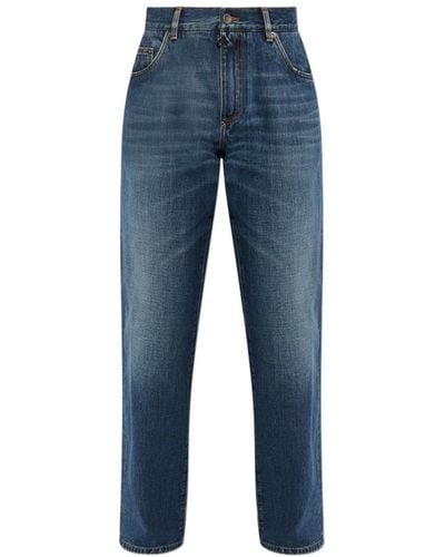 Dolce & Gabbana Jeans a zampa - Blu