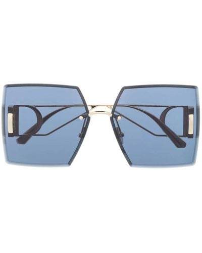 Dior 30montaigne s7u b0b0 sunglasses - Blau