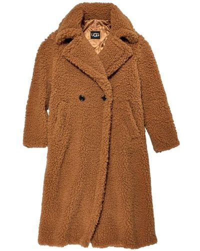 UGG Double-Breasted Coats - Brown