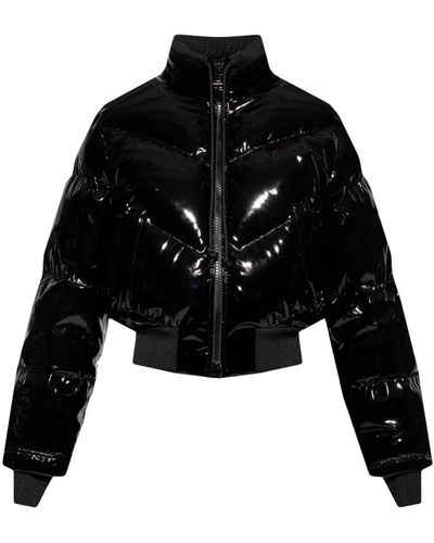 DIESEL 'crema' Quilted Jacket - Zwart