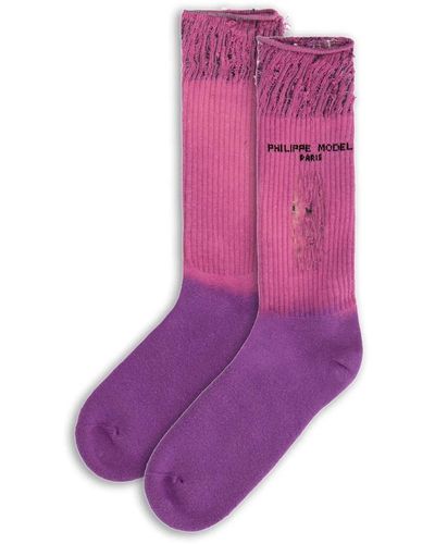 Philippe Model Underwear > socks - Violet