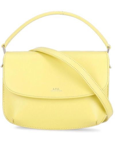A.P.C. Cross Body Bags - Yellow