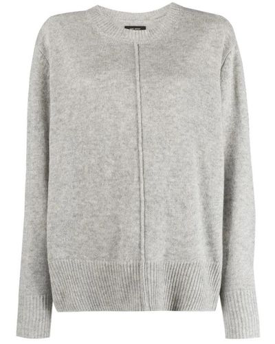 Isabel Marant Round-Neck Knitwear - Grey