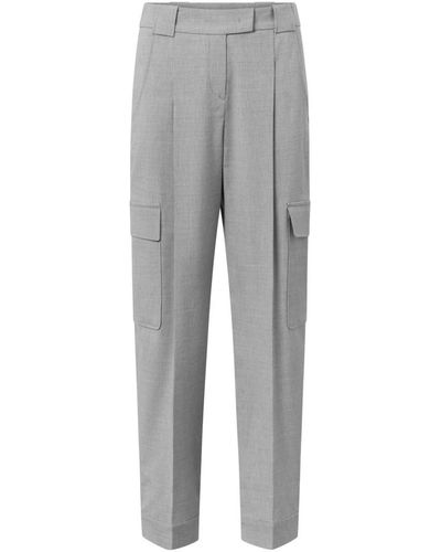 Windsor. Trousers > tapered trousers - Gris