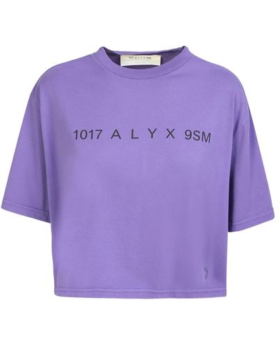 1017 ALYX 9SM T-Shirts - Purple