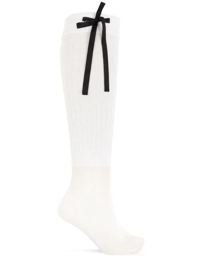Maison Margiela Underwear > socks - Blanc