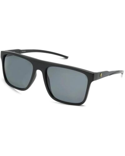 Ferrari Schwarze sonnenbrille mit zubehör - Grau