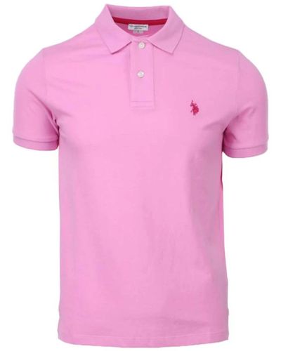 U.S. POLO ASSN. Klassisches polo shirt - Pink