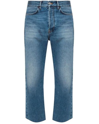 Balenciaga Cropped Jeans - Blue