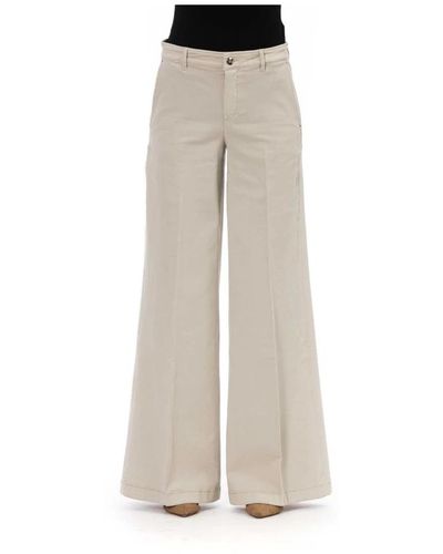 Jacob Cohen Trousers > wide trousers - Neutre