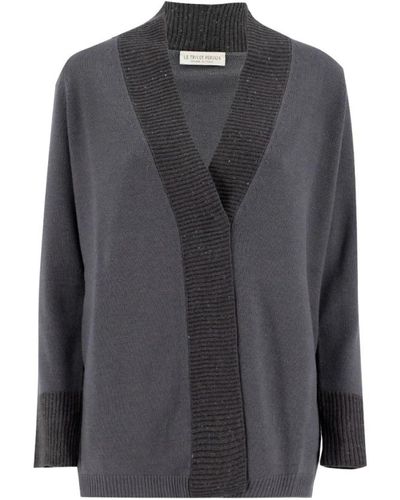 Le Tricot Perugia Knitwear > cardigans - Gris