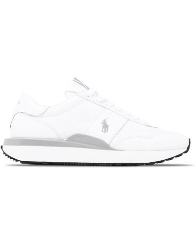 Ralph Lauren Sneakers uomo bianche train 89 - Bianco