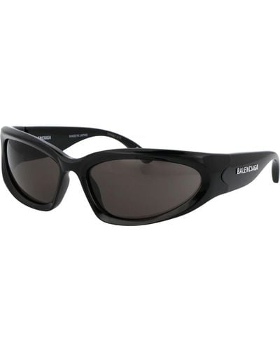 Balenciaga Stylische sonnenbrille mit modell bb0157s - Schwarz