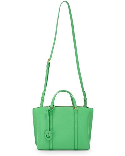 Pinko Grüne taschen für einen stilvollen look