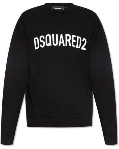 DSquared² Sweatshirt with logo - Schwarz