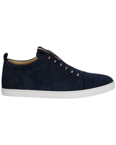 Christian Louboutin Shoes > sneakers - Bleu