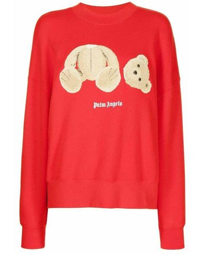 Palm Angels Sweaters Red - Rot