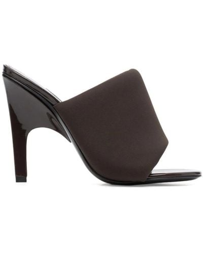 The Attico Heeled Mules - Brown