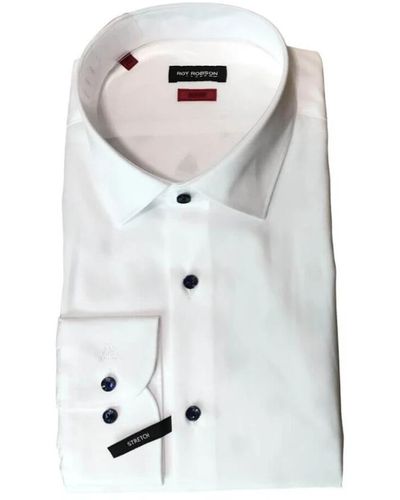 Roy Robson Camicia formale slim fit bianca - Bianco