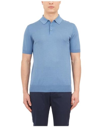 Paolo Pecora Tops > polo shirts - Bleu