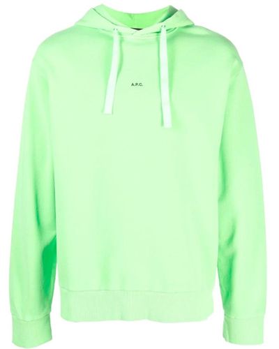 A.P.C. Sweatshirts - Green