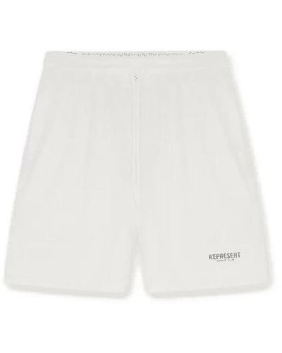 Represent Casual Shorts - White