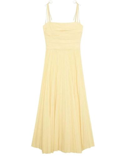 Jonathan Simkhai Midi Dresses - Yellow