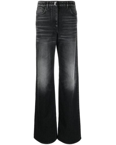 Givenchy Stilvolle weite bein jeans für frauen - Grau