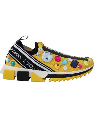 Dolce & Gabbana Shoes > sneakers - Jaune