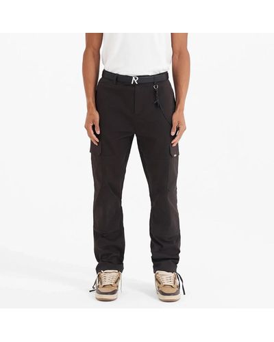 Represent Trousers > tapered trousers - Noir