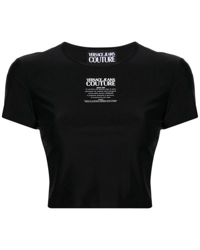 Versace Schwarze t-shirts und polos