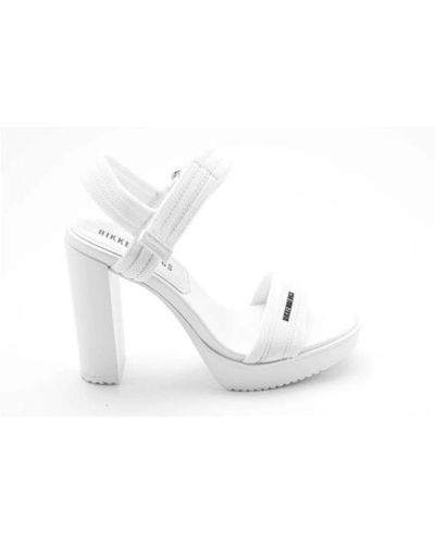 Bikkembergs Shoes > sandals > high heel sandals - Blanc