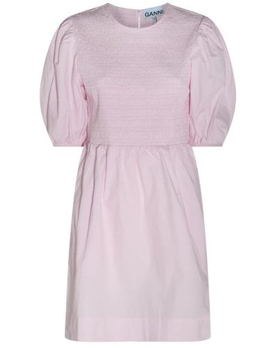 Ganni Day Dresses - Pink