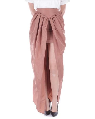 Pinko Maxi Skirts - Pink