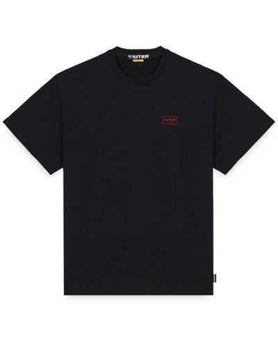 Iuter T-shirt chain - Nero