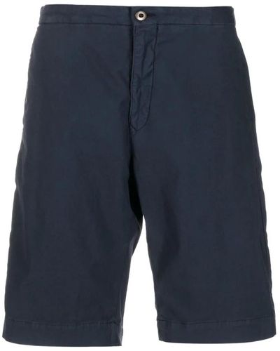 Incotex Shorts > casual shorts - Bleu